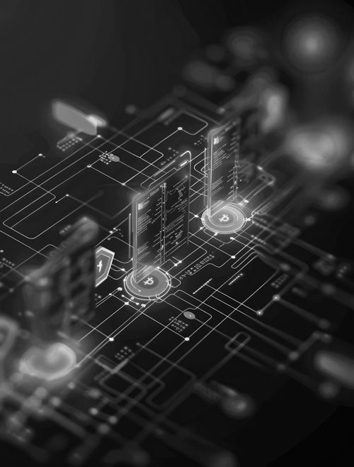 3d-rendering-blockchain-technology-BW